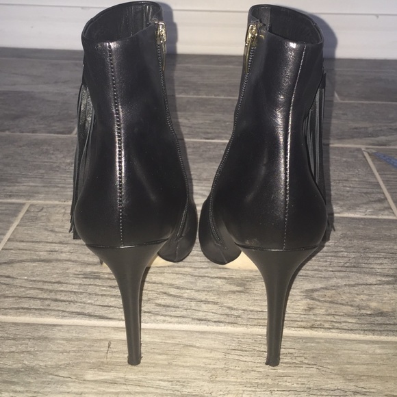 Via Spiga Blk leather booties - Picture 2 of 4